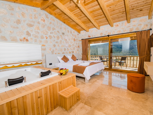  gece  -  Kasım
  | Kalkan Ulugöl Lüks Villa (6 Kişilik, Doğa Manzaralı, Hamam, Saunalı)
